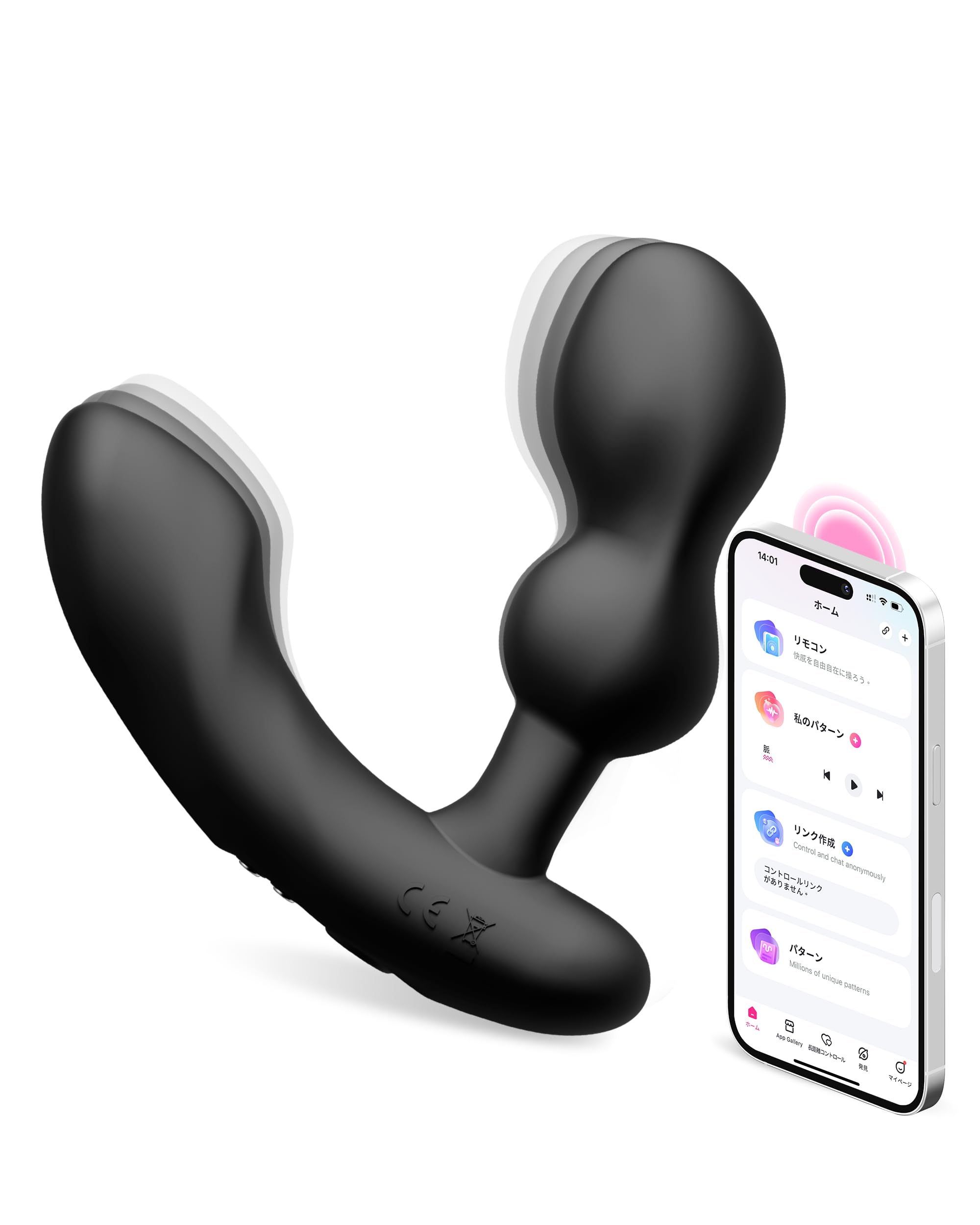 2脚まとめ買い えっちゅう Amazon | LOVENSE(ラブンス)Edge 2 エネマグラ スマホで遠隔