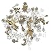 Produktbild SJUNJIE 80 Stück Mini Weihnachten Anhänger Charms für DIY Basteln Ornamente Armband Schmuck Halskette Ohrringe Bettelarmband Weihnachtsschmuck (Bronze&Silber)