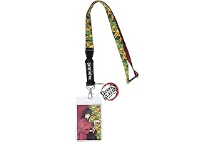 Demon Slayer: Kimetsu No Yaiba Lanyard Set