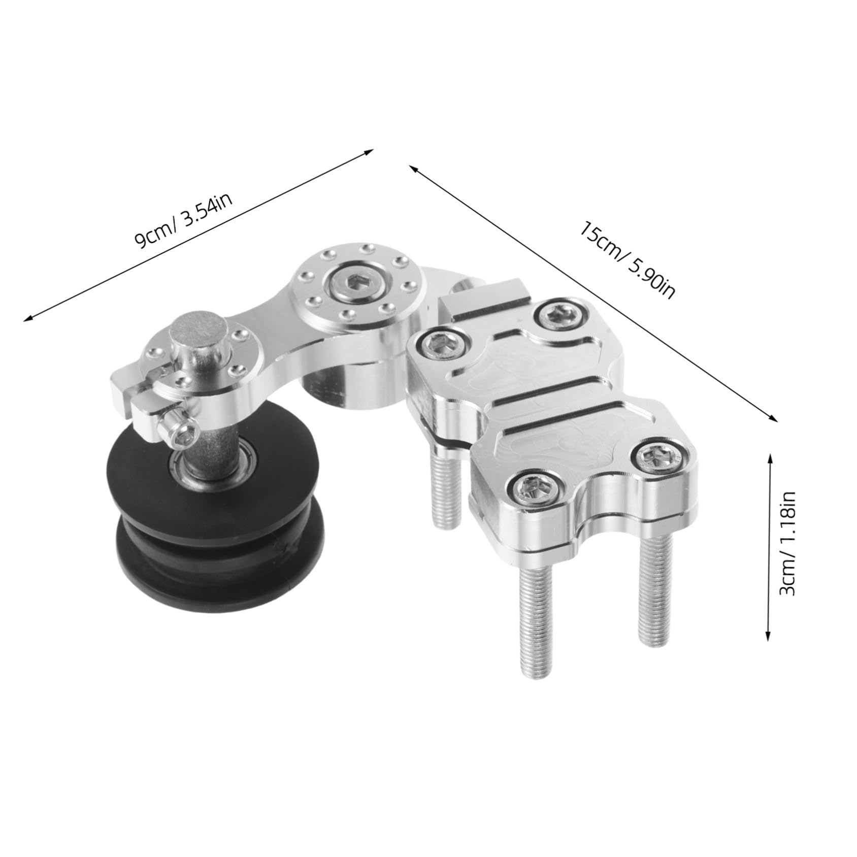 PLAFOPE Tendicatena Per Impieghi Gravosi Allineamento Catena Regolatore Catena Moto Tendicatena Stabilizzatore Accessori Per Moto Da Cross