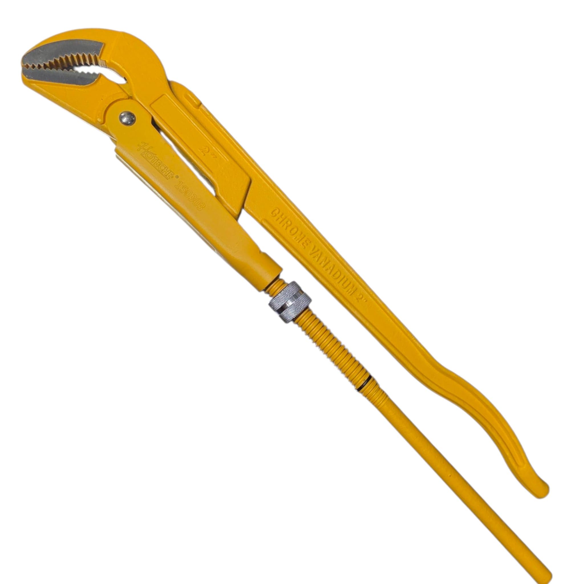 Terryshop74 Chiave a Pappagallo Giratubi Svedese Regolabile 2.0 pollici - Becchi Inclinati a 45°, Pinza Chiave per Tubi Idraulici in Acciaio Resistente (2.0 pollici)
