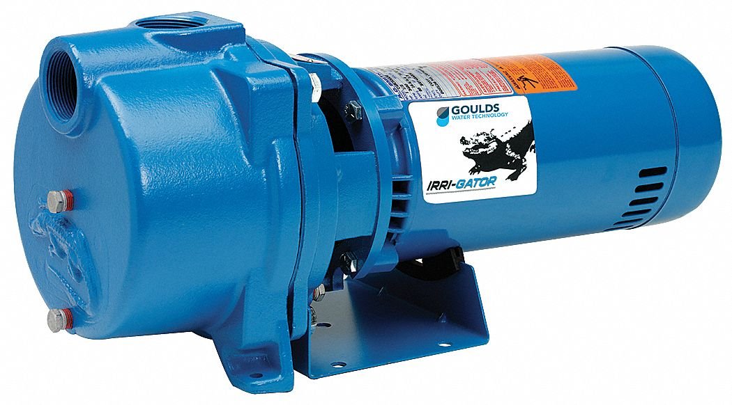 Goulds GT15 IRRI-Gator Self-Priming Single Phase Centrifugal Pump