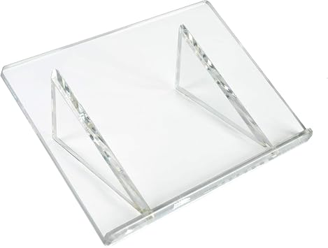 Azar Displays - 515500 - Deluxe Acrylic Book Stand Holder 1/2" Thick, Size 18" x 12" x 5"