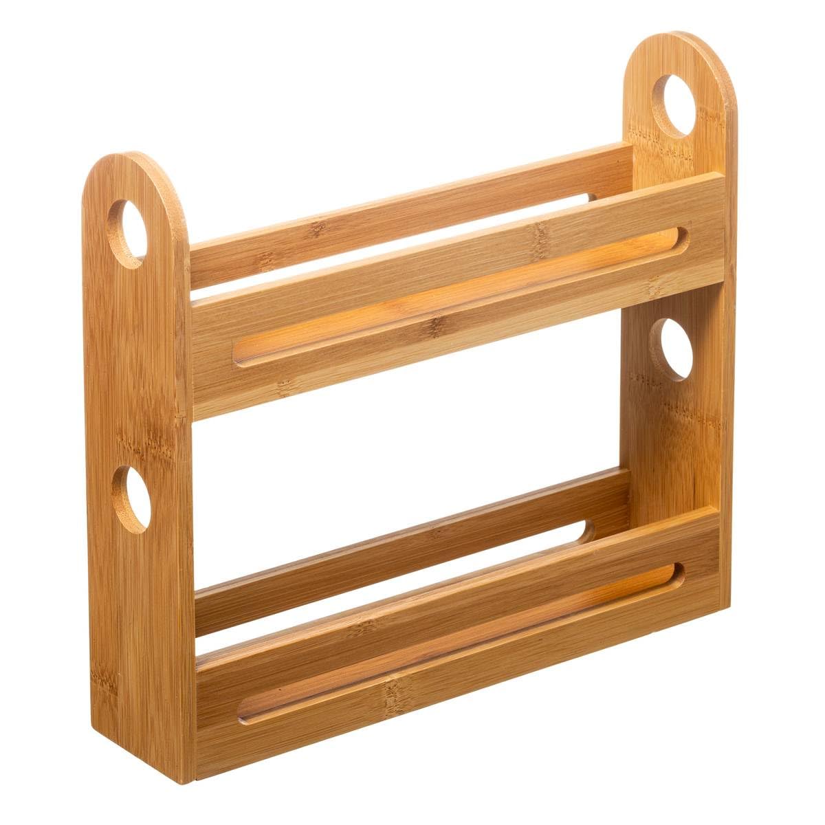 5five Spice Rack 2 Tier Bamboo