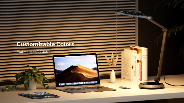 Image of Honeywell H9 Sunturalux LED Dimmable Desk Lamp with Motion-Sensing