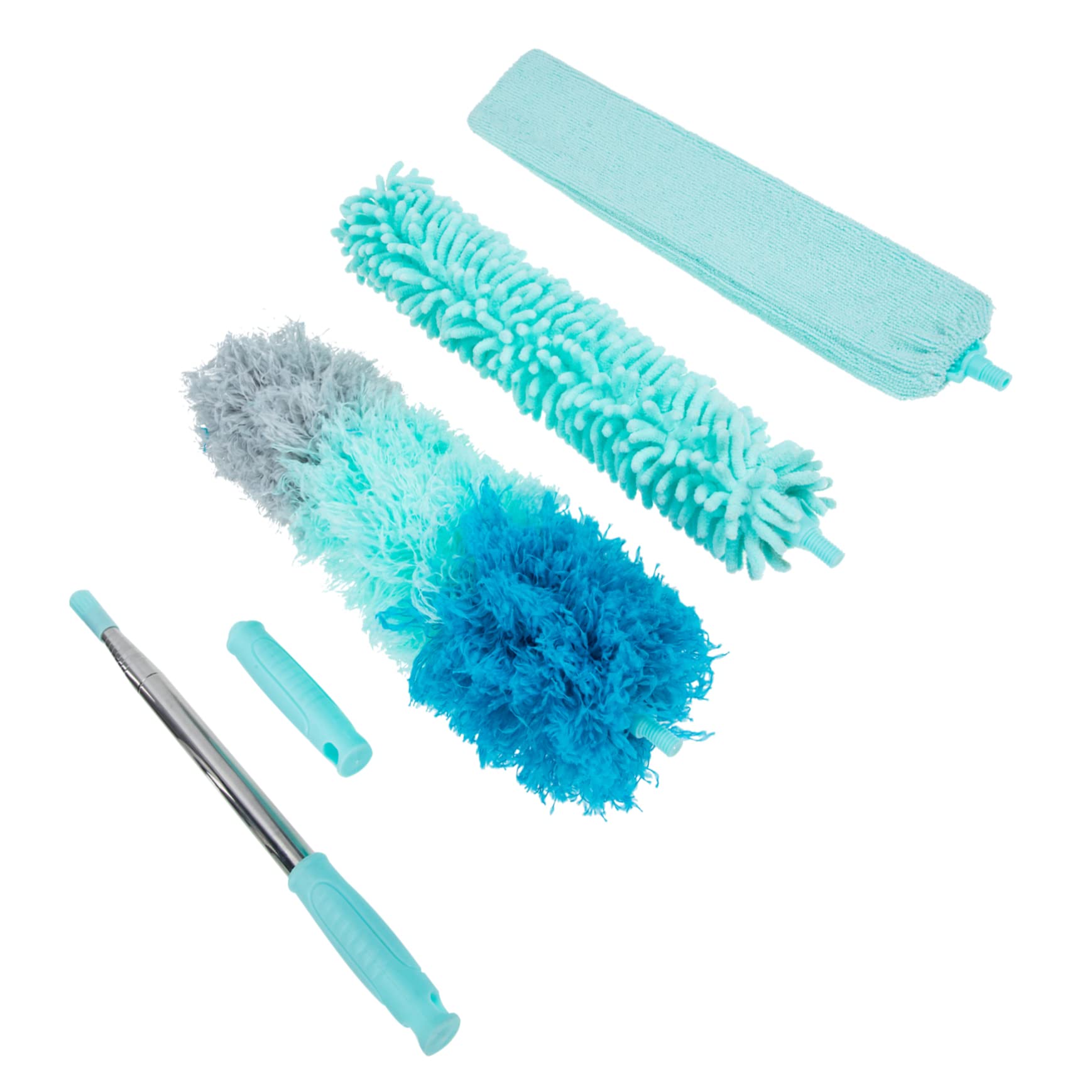 Gogogmee Telescopic Duster Brush Washable Retractable Cleaner for Home Cleaning Ceiling and Blinds