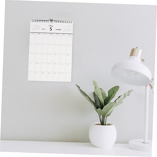 Miniatura 5 de NOLITOY Calendario montado en la pared, calendario 2024, calendario colgante 2024, calendario colgante de vacaciones, agenda de citas, calendario