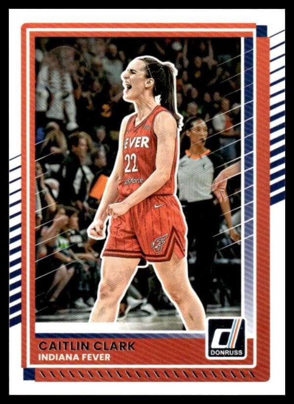 2025 DONRUSS WNBA #47 CAITLIN CLARK INDIANA FEVER BASKETBALL OFFICIAL TRADING CARD OF NBA