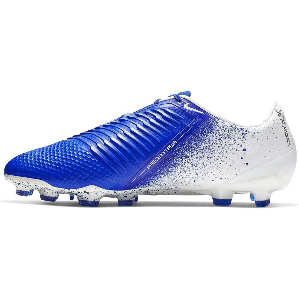 NikePhantom Venom Elite FG Soccer Cleats (M8.5/W10, Grey/Blue)