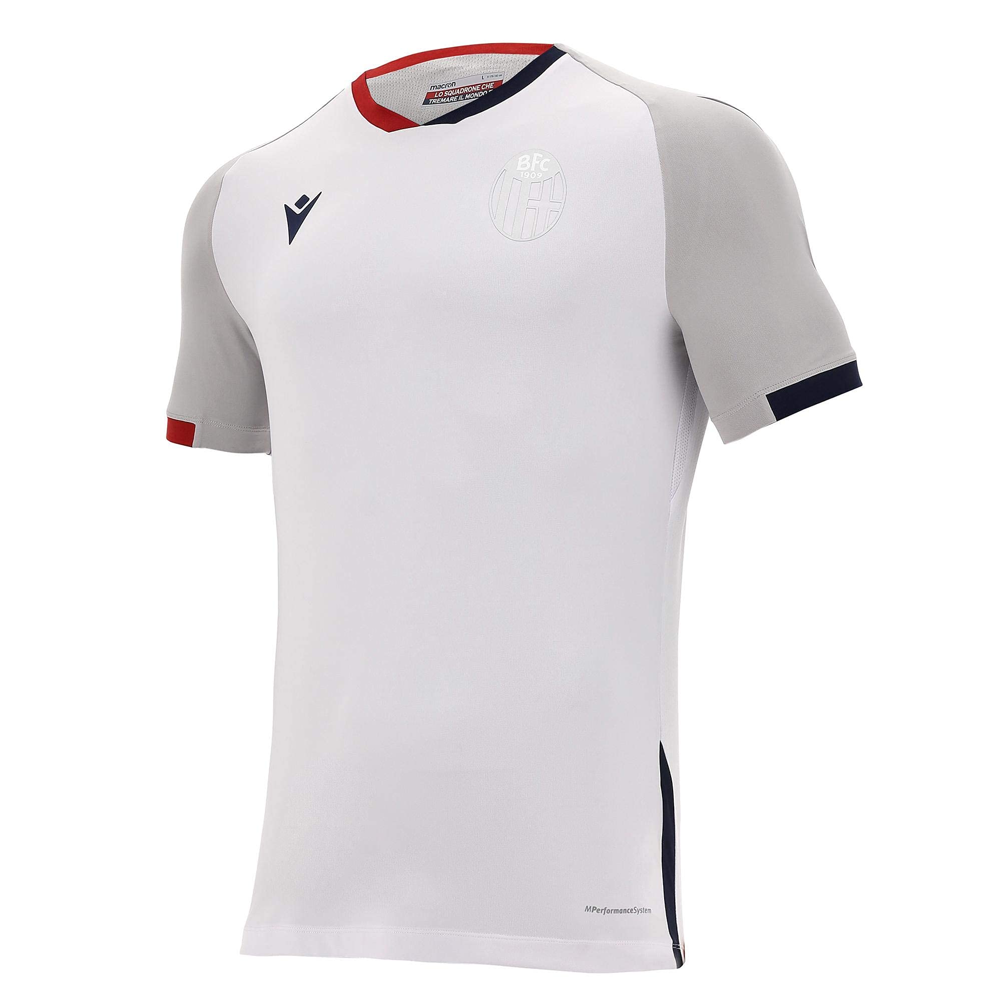 Macron Bfc M20 Maglia Gara Away Mm Sr Camiseta Away Bologna FC 2020/21 Hombre