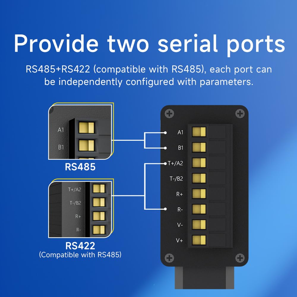 ProfiNet zu Modbus Gateway PN1-D25P 1/2 Netzwerk-Port TIA Portal STEP 7 Konfiguration RS485 RS422 Modbus Master und Slave (2 Netzwerk-Port)
