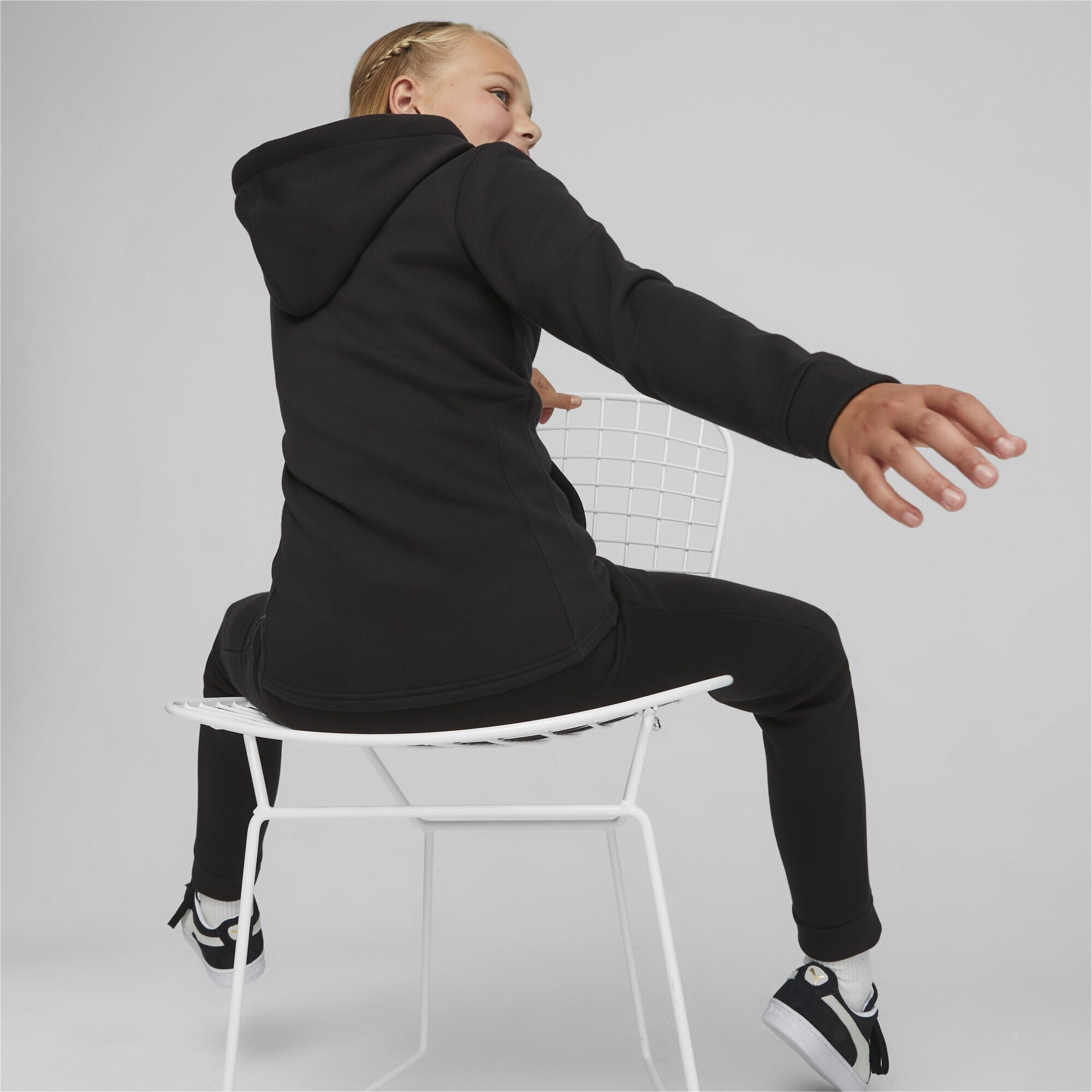 PUMA Mädchen Hooded Sweat Suit Fl Cl G Trainingsanzug