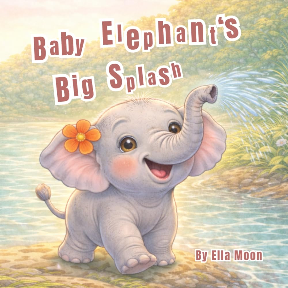 Baby Elephant's Big Splash: A Jungle Animal Story About Kindness, Self-Confidence, and Helping Friends