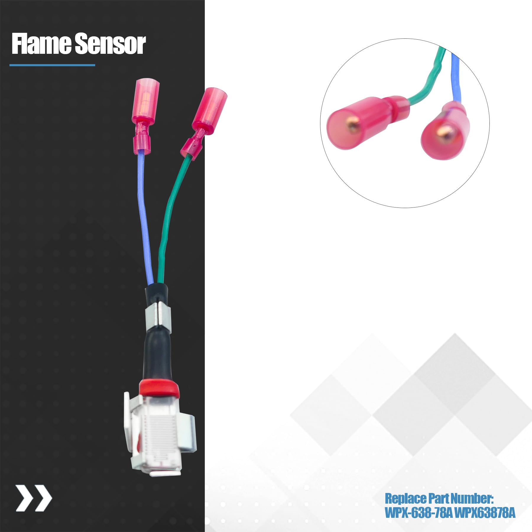 Flame Sensor WPX63878A WPX-638-78A Diesel Burner 1.0 12V Flame Sensor Photo Eye for All Webasto Burner Heads