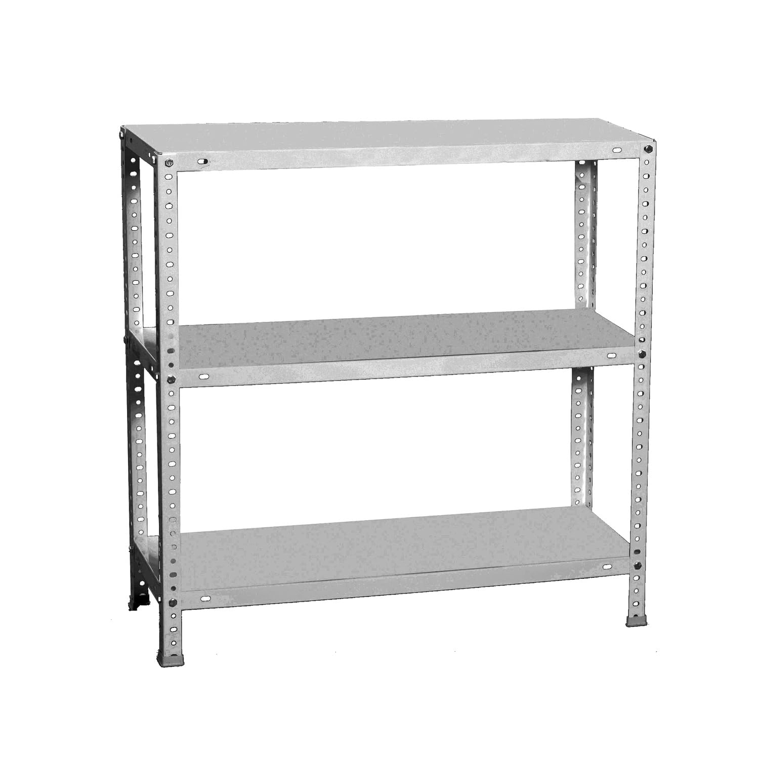 Simon Rack Estanteria Metalica 900x900x300 mm, 3 Alturas, Bandeja Metal, 75 kg de Punto Flexión, Estanteria Almacenaje, Galvanizado - Advantage — view 14
