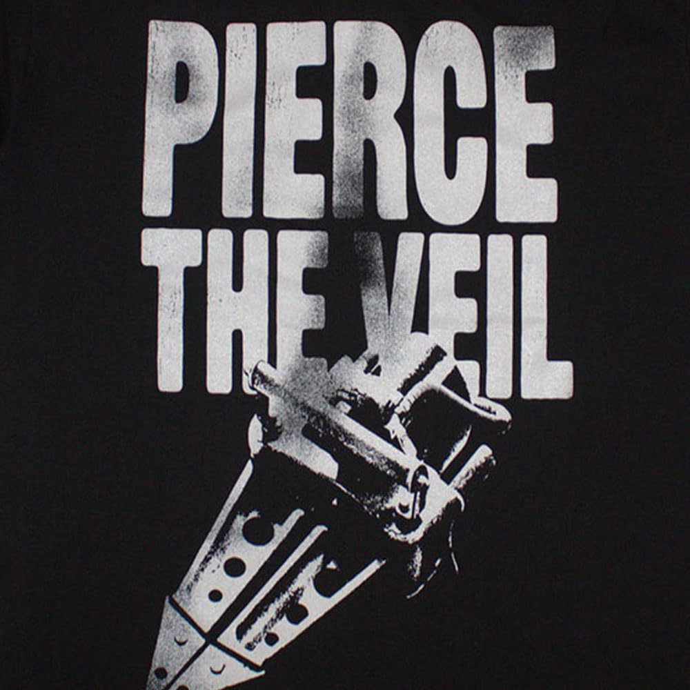Rock Off officially licensed products Pierce The Veil Large Text T Shirt