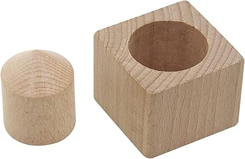 MGCD Newtons Gravity Defying Puzzle-Cant Take Out The Wood Block Madera Brain Teaser Dificultad Nivel 10 Cerebro Burning Puzzle Descompresión