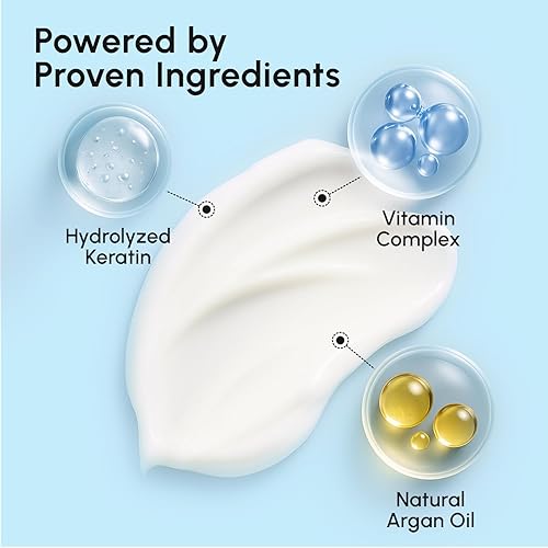 Miniatura 6 de MAREE Acondicionador sin enjuague para cabello seco dañado - Acondicionador sin enjuague para cabello rizado - Cuidado para mujeres y hombres con