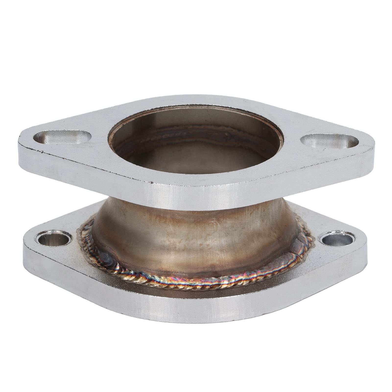 Adaptador de Brida de Extensión de Escape de 2,5 a 3 Pulgadas, Acero Dulce Mecanizado por CNC para la Mayoría de los Automóviles, con Ancho Central de 4,1 y 3,9 Pulgadas