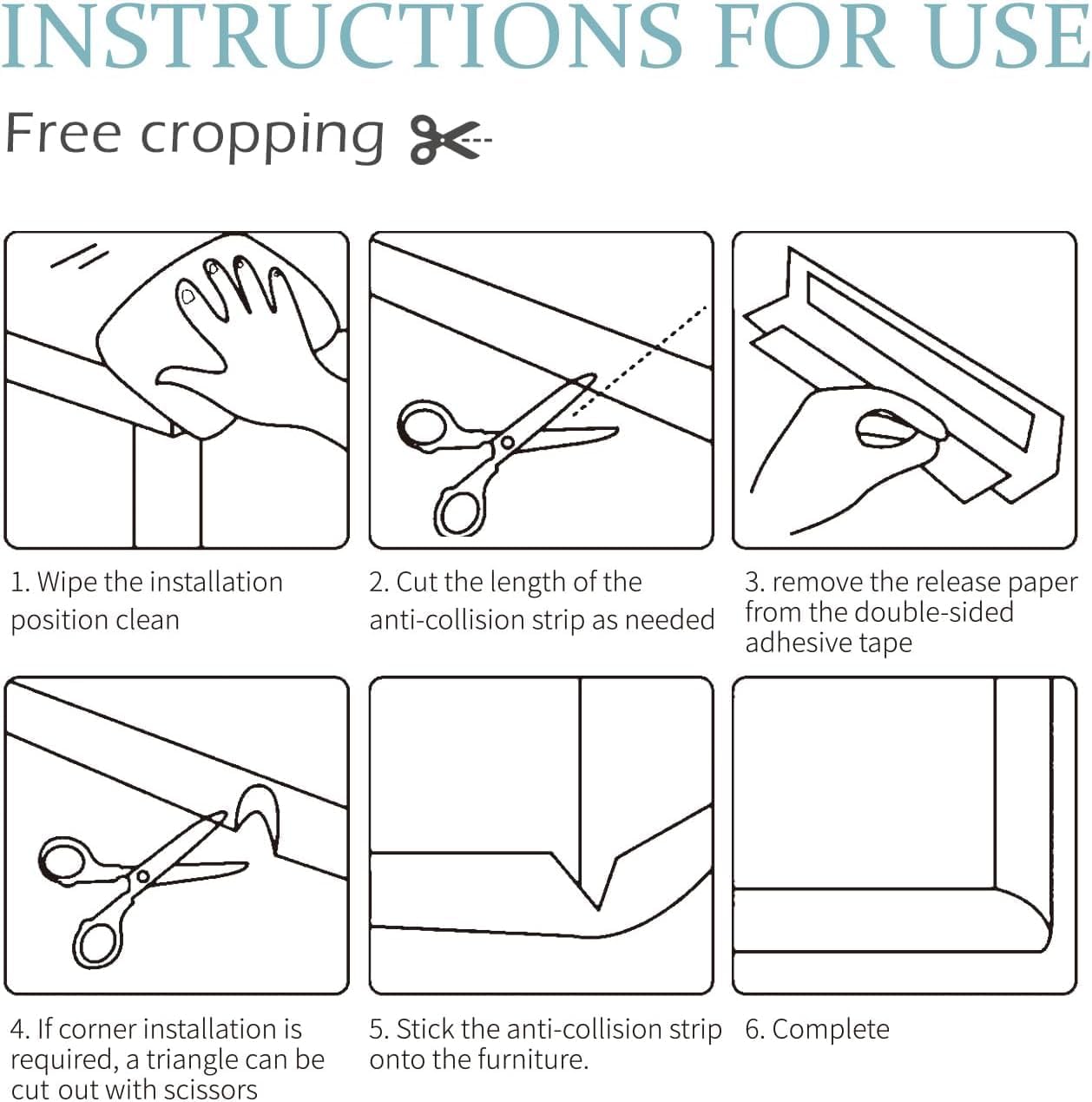 4 Pcs Silicone Proofing Edge Protector, Duty Soft Foam Furniture Edge Bumper Guards- Bumper DIY -Yellow (Updated Width 4.72in)