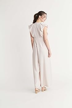 【新品未使用】CELFORD セルフォード ラッフルフリルロンパース セルフォード CELFORD ラッフルフリルロンパース （OWHT