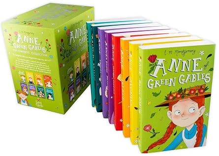 Anne of Green Gables by L. M. Montgomery - The Complete Collection 8 Books Box Set - Perfect for Kids - Classic Kids Collection (Anne of Green Gables: The Complete Collection)