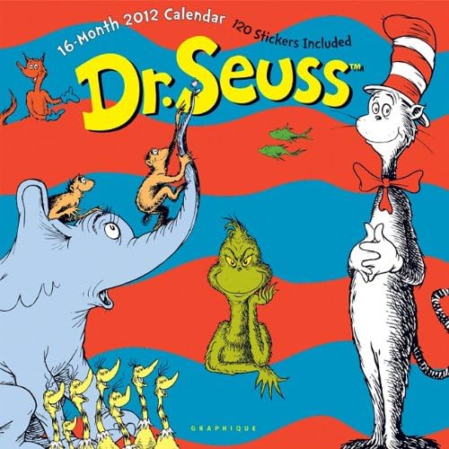 Dr Seuss 2012 Calendar Calendar โ 1 July 2011
