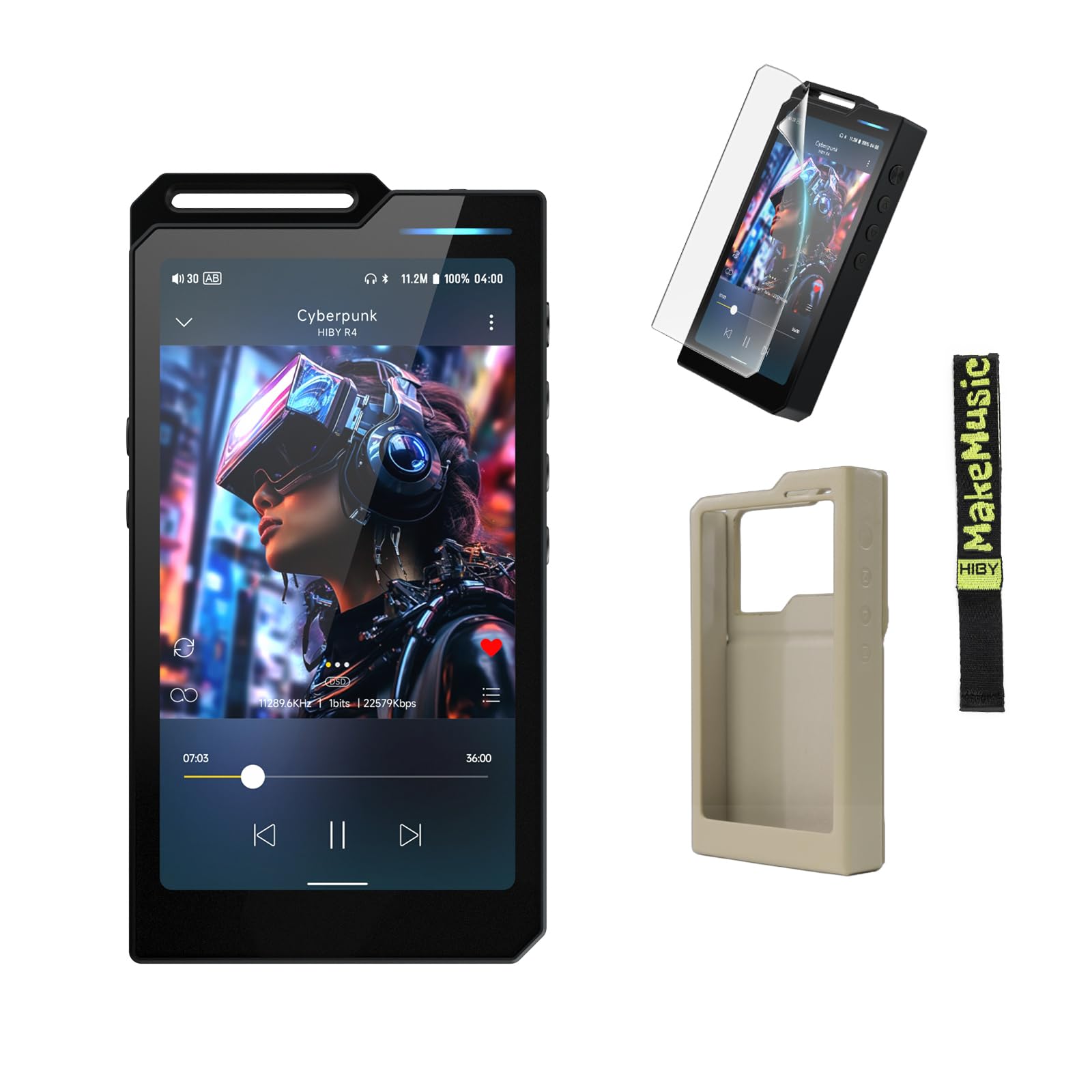 Amazon.com: HiBy R4 mp3 mp4 Players & Accessories Set : Electronics