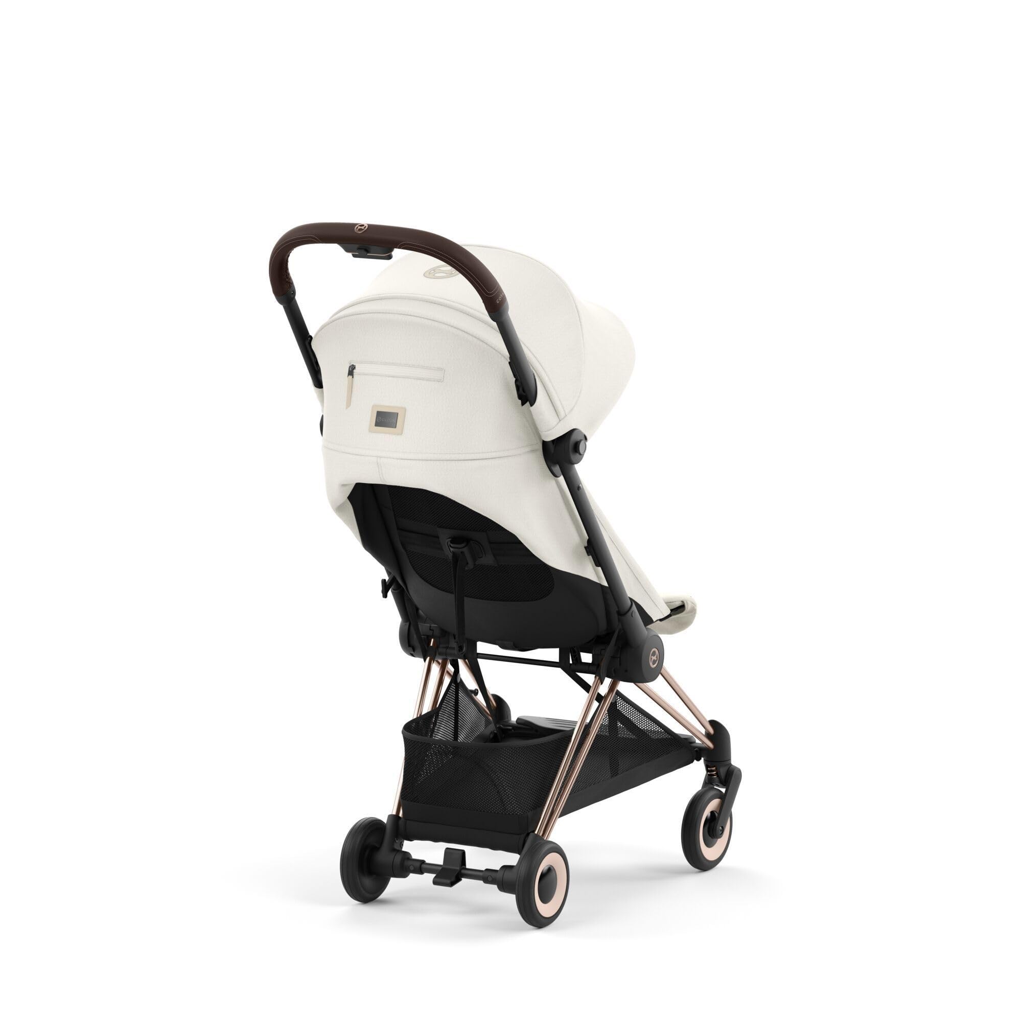 Poussette compacte Coya Off White châssis Rosegold - Cybex