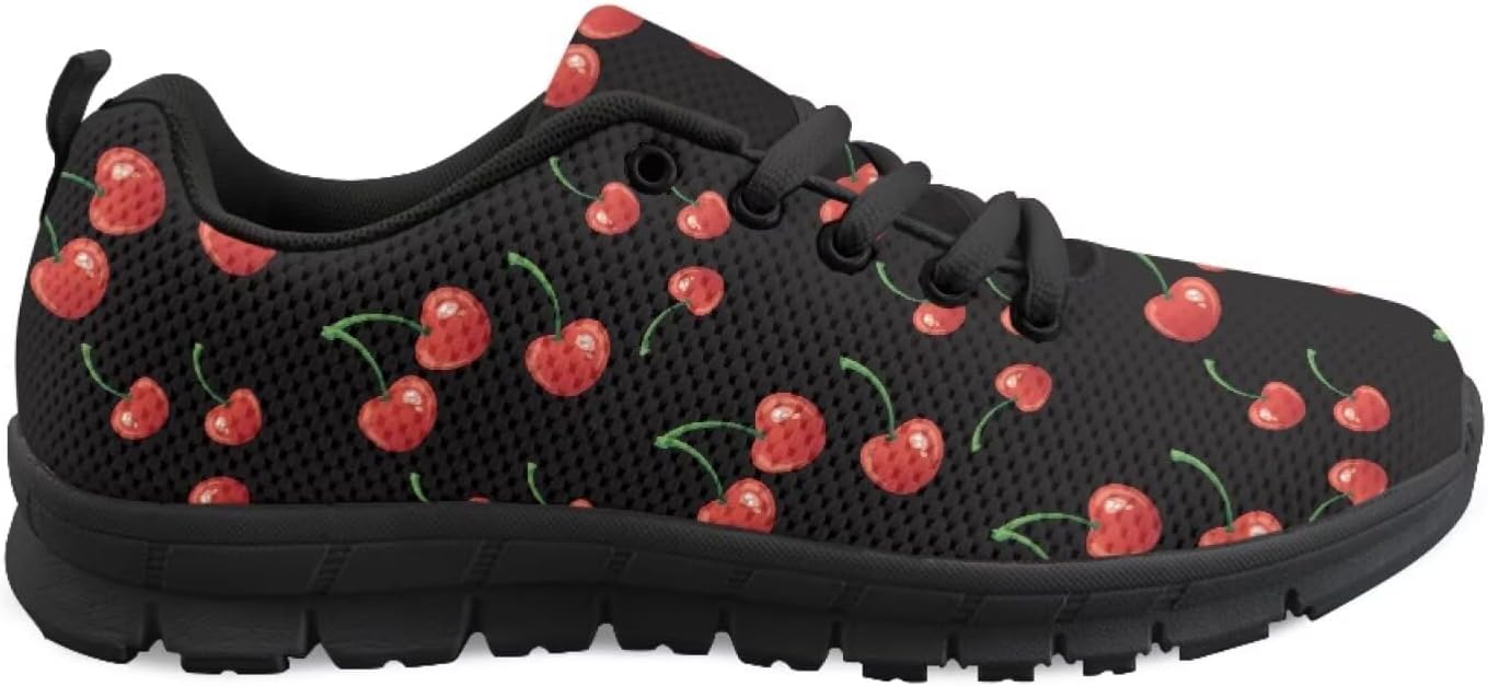 PinUp Angel Breathable Sneakers for Women Walking Shoes Comfortable Mesh Athletic Shoes with Lace Up Design