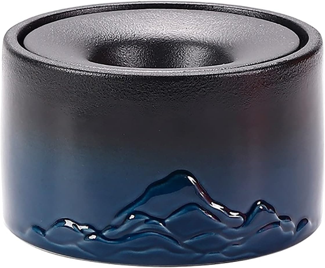 Ceramics Car Ashtray, Ash Holder For Smokeless, Ashtray Weed For Outside, Cigar Ashtrays Windproof Cigarette Ashtray For Indoor Use Tabletop Decor