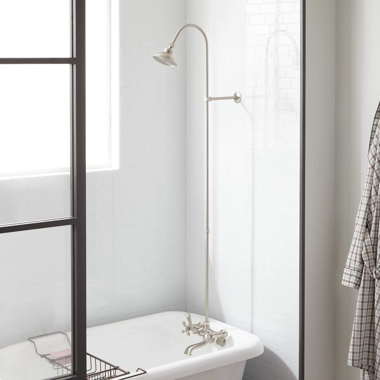 Signature Hardware 904095 Tub and Shower Trim Package with Shower Head