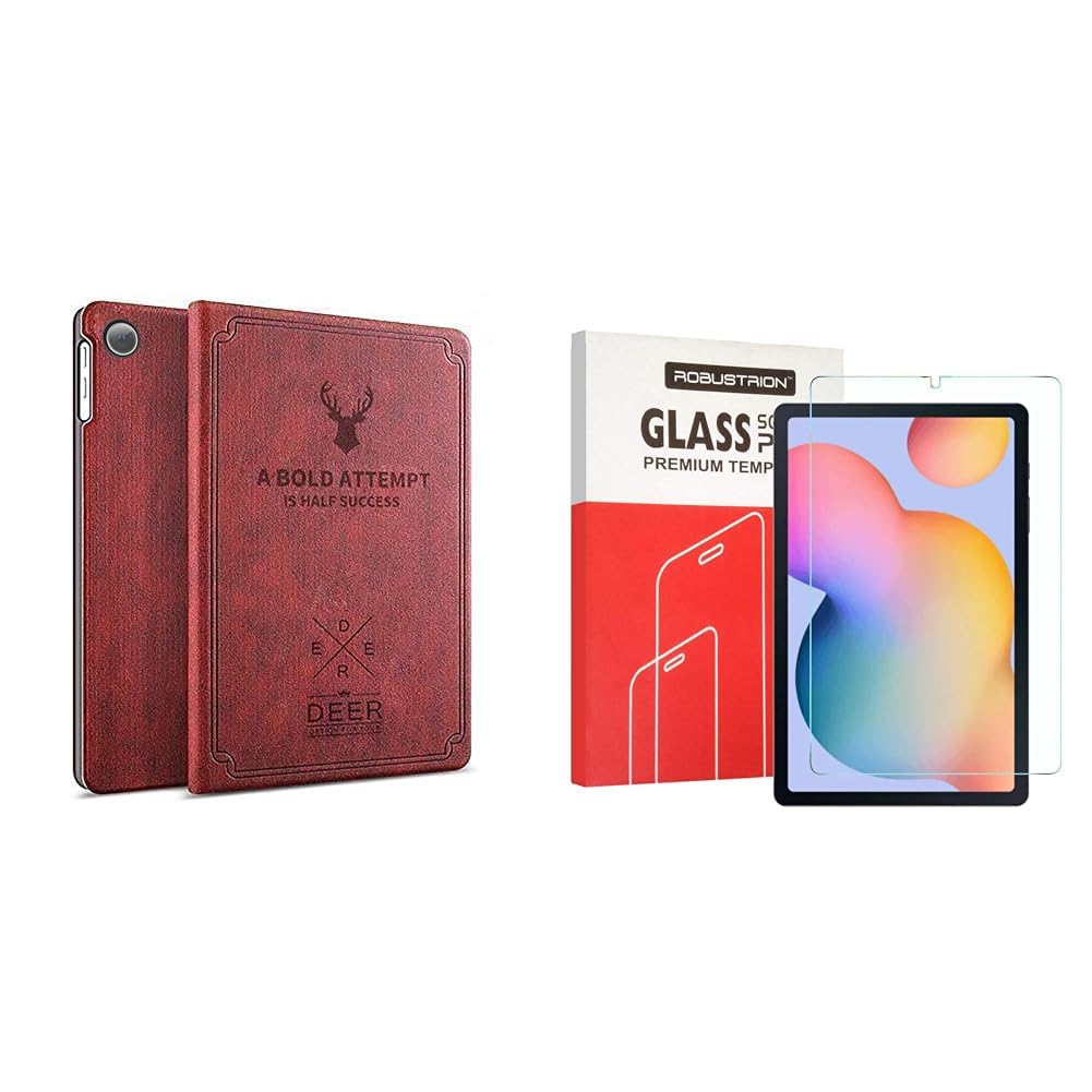 Robustrion Deer Pattern Flip Stand Case Cover for Samsung Galaxy Tab A8 10.5 inch [SM-X200/X205/X207 (B0BRHW34TP) Amazon Price History, Amazon Price Tracker