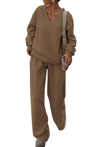 PRETTYGARDEN Casual Winter Two Piece Sets for Women 2026 V