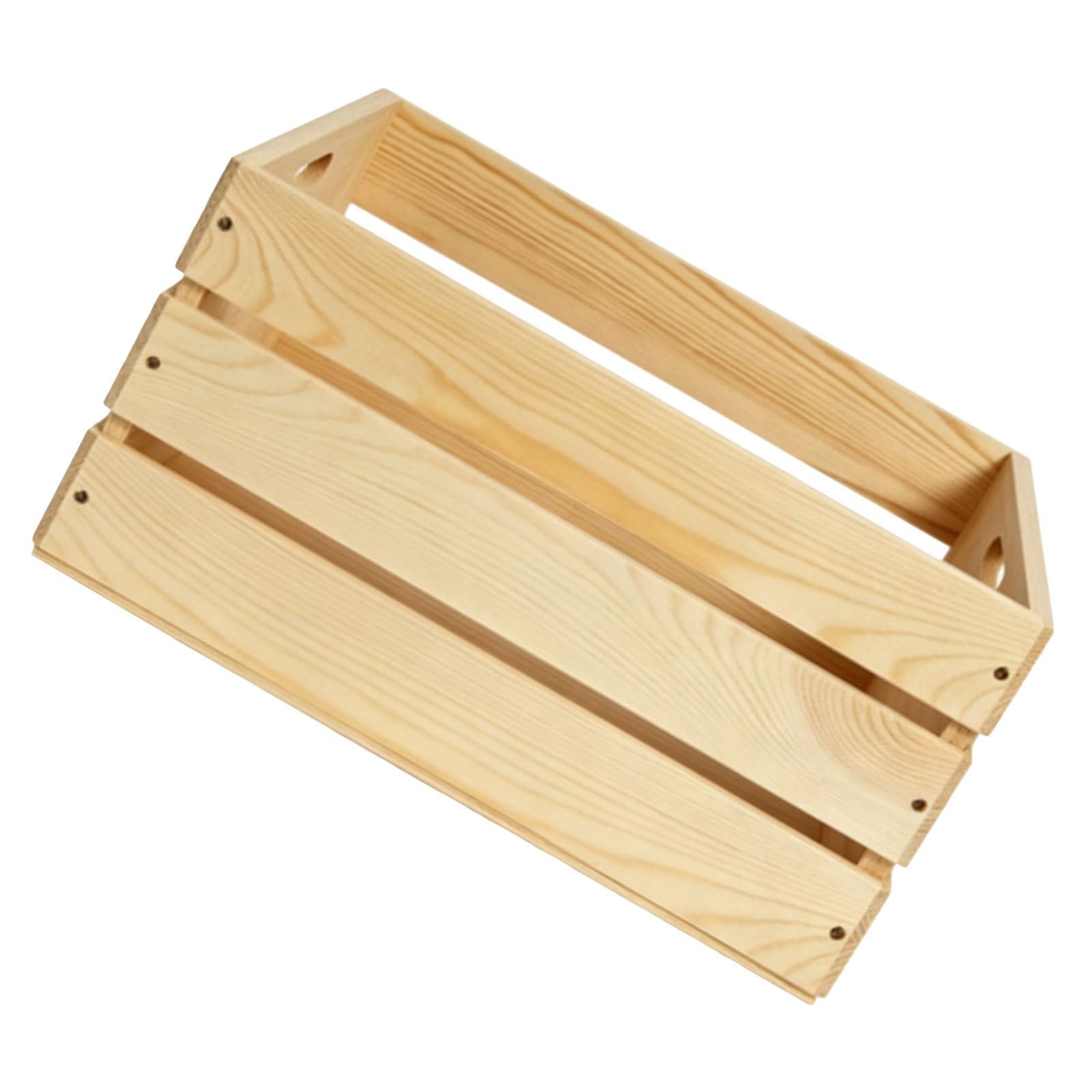SHINEOFI Caisse à Vin en Bois Poignées, Format 13x17x9 Pouces