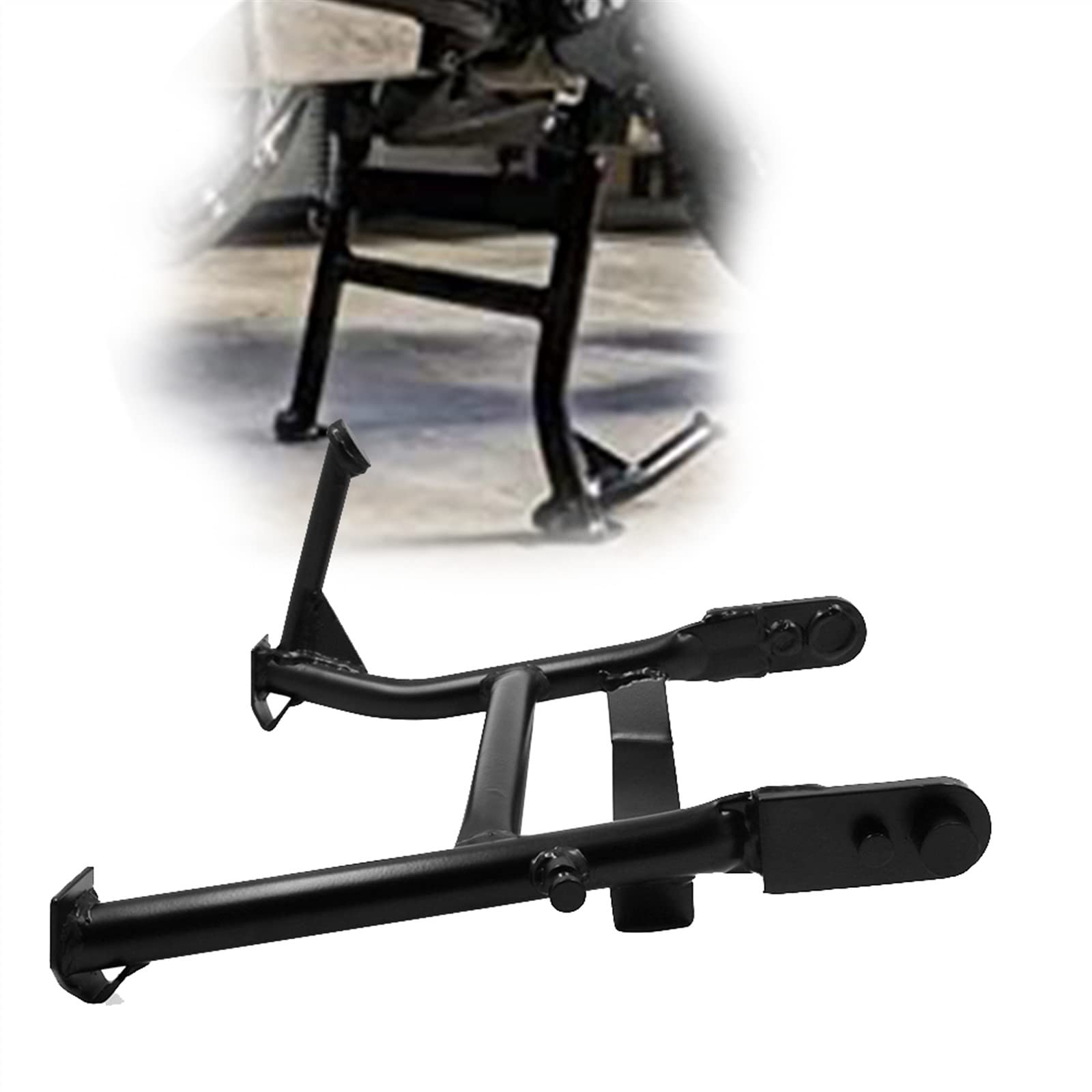 Cavalletto Centrale per Moto con Braccio di Leva del Piede Supporto per Staffa di Parcheggio Supporto per Cavalletto Centrale per K&awasaki KLR650 KLR 650 KLE650 2008-2023