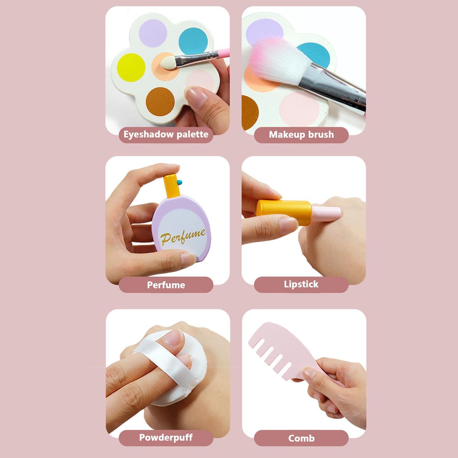 Salone Ragazza - Trucco per Bambini - Tutto-Piccoli Essenziali bellezza per feste di compleanno Natale Capodanno Giochi di vestire Giochi Genitore-Bambino | bellezza per feste di compleanno Natale Capodanno Giochi di vestire Giochi Genitore-Bambino