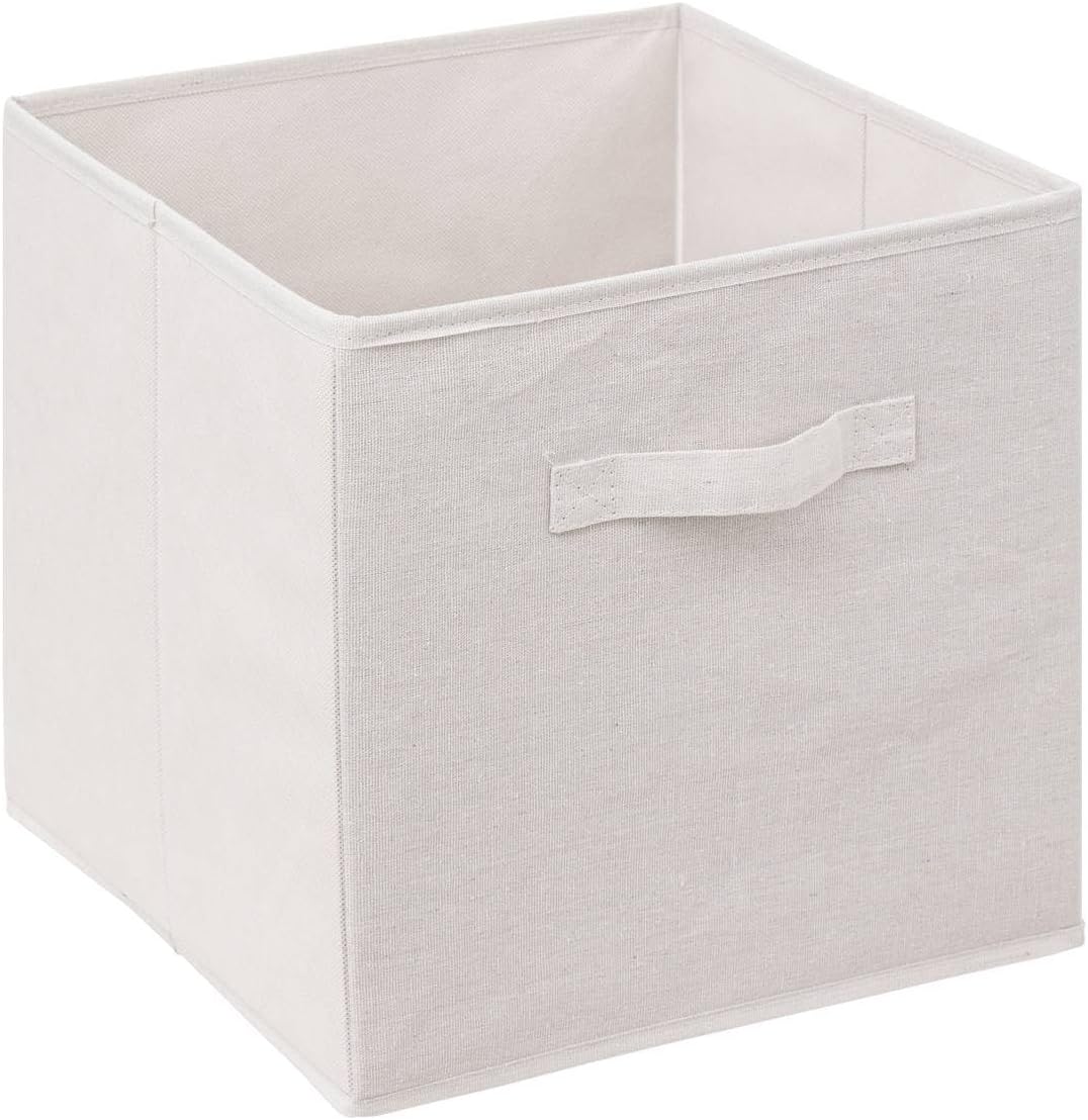 Close-up of the fabric drawers of the 5Five Tidy Box Shelf