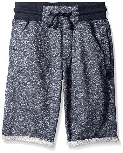Southpole Boys Jogger Shorts in Basic Marled French Terry Fabric