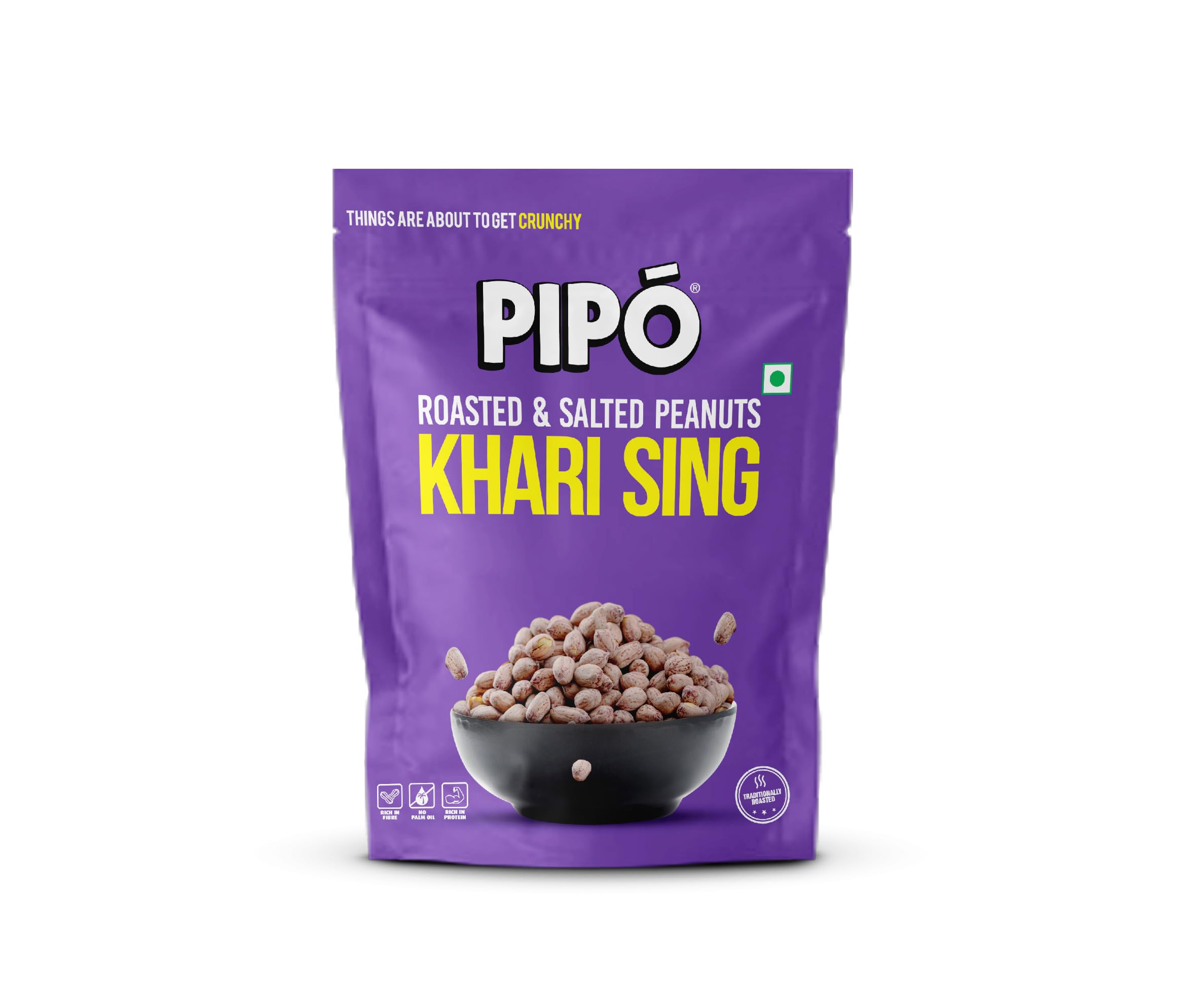 PIPO Khari Sing Roasted and Salted Peanuts 180g
