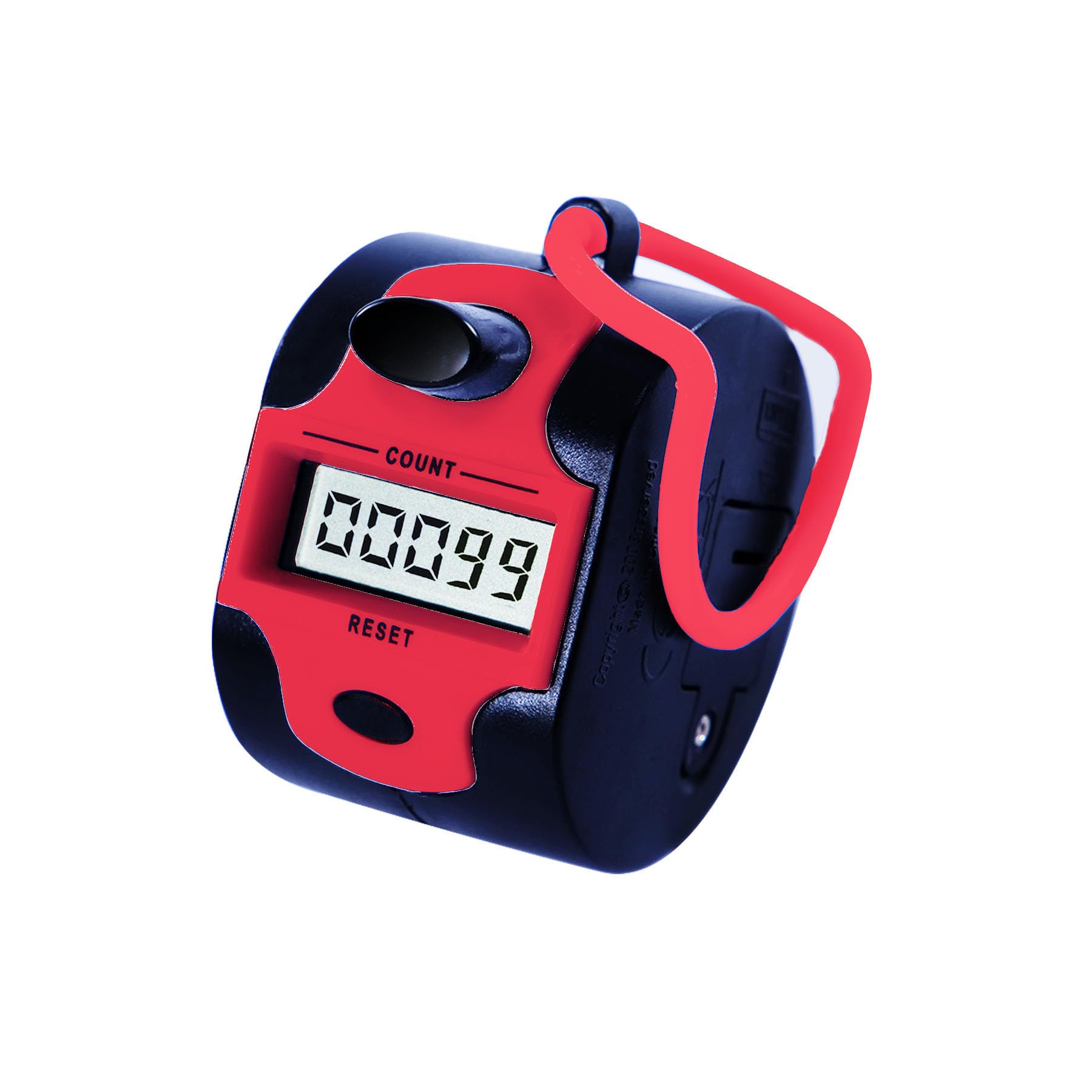 Handy Counter Click Manual Digital clicker Stitch Tally Counters Finger Mechanical Palm Handheld Pitch 5-Digit Electronic Display Click Counter Number Count for Row, People, Golf Lap