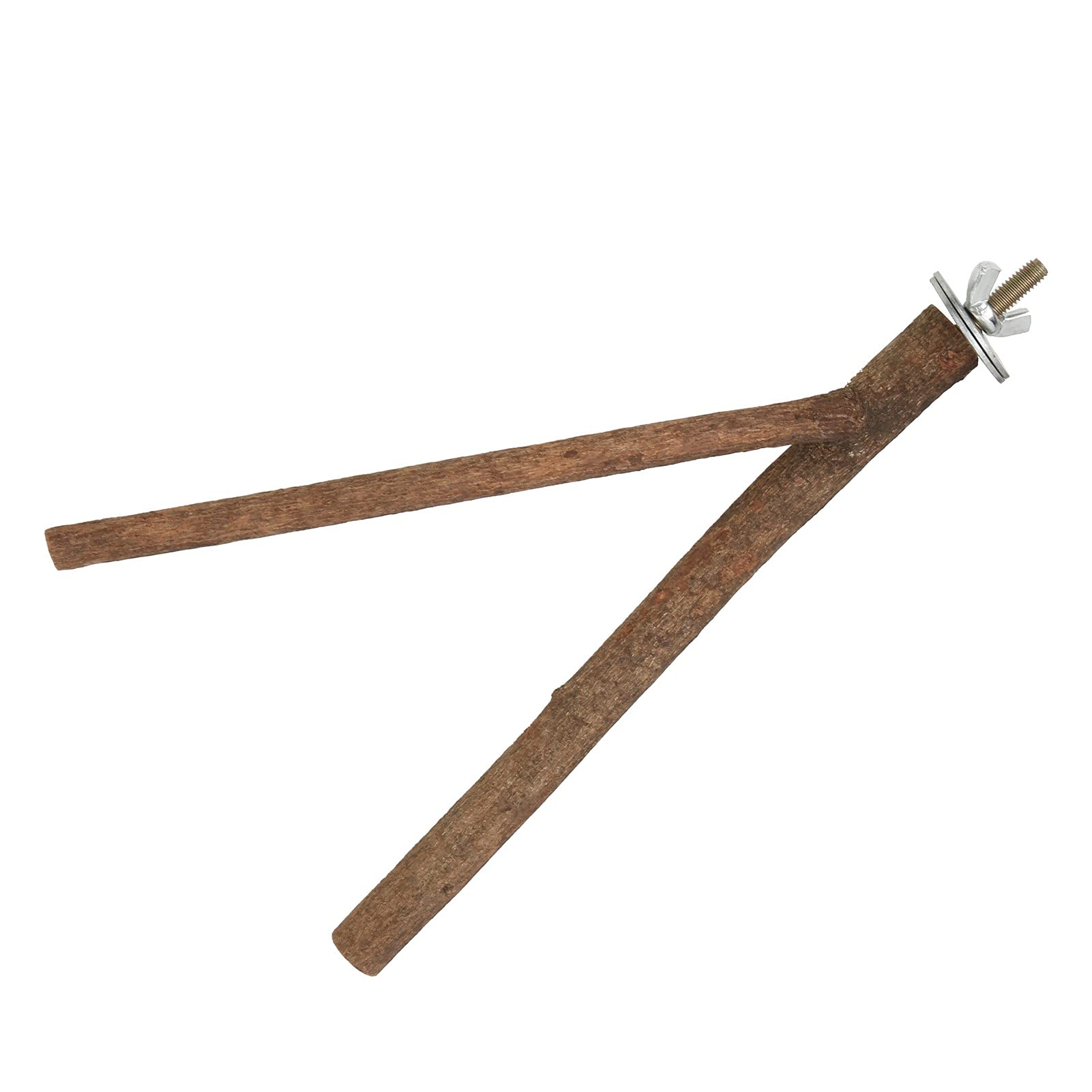 Gavigain Wood Bird Perch, Non, Non Slip, Customizable, 5 in 1 Multi Functional Playstand, Ideal for Pet Birds, Bird Cage Accessories