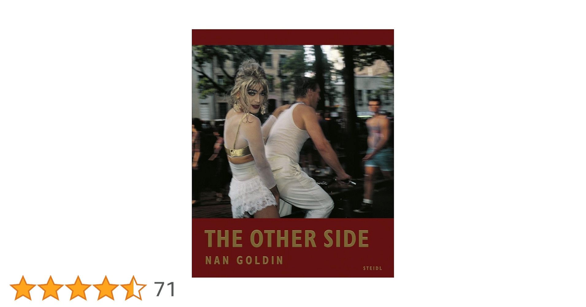 【古書】ナン・ゴールディン 写真集 THE OTHER SIDE 英語版 7c1c5d7b407b34a2ceb2d364e10d88