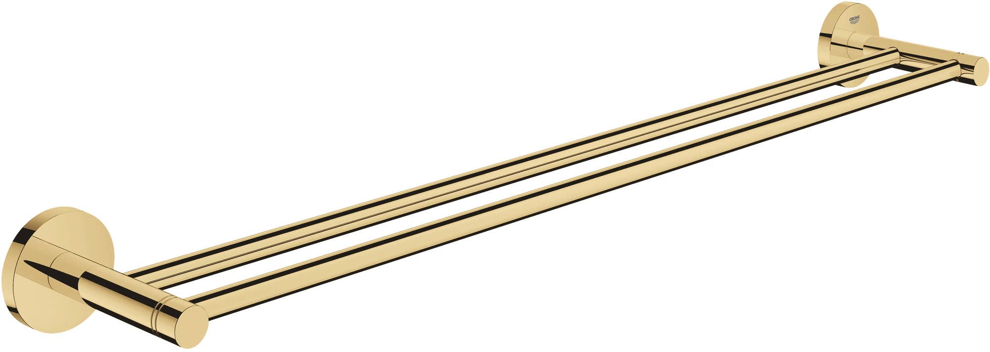 Grohe Essentials - Barra de soporte para toalla doble 600mm Cool Sunrise