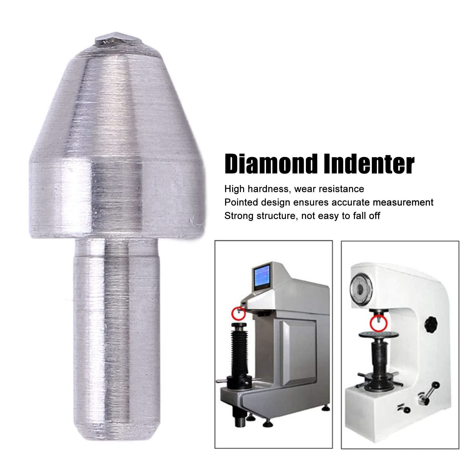 INDENTADOR DE DIAMANTE INDENTADOR PUNTA HV 6 PARA PROBADOR DE DURACIÓN VICKERS