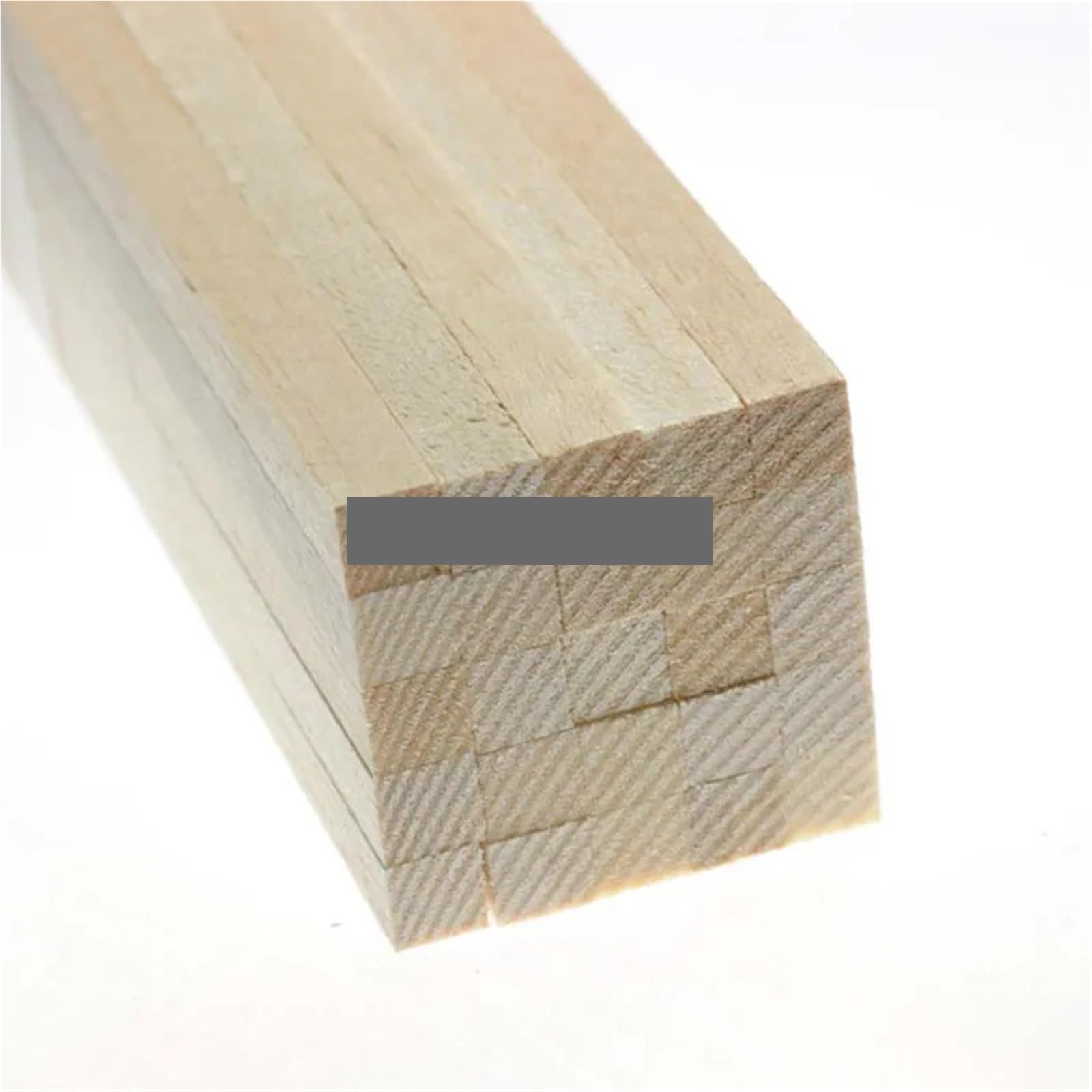 Batonnet En Bois 200x8x 8/9x9/10x1 0/11x1 1/12x1 2/13x1 3/14x1 4/15x15mm Barre Carrée En Bois Balsa Bâtons De Bois Bandes for Modèle(Brown)
