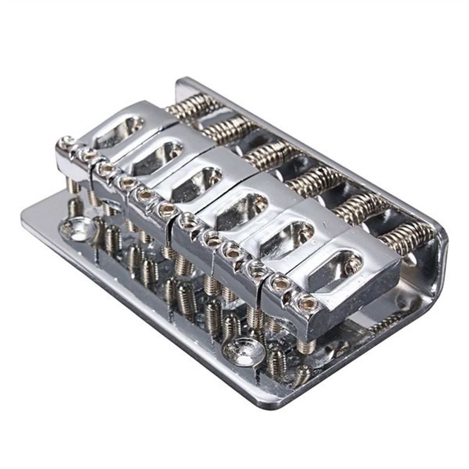 Juego De Puente Para Guitarra Eléctrica Puente De Guitarra Con Rodillo De Cuerdas De Guitarra Eléctrica Cromado Con Tornillos