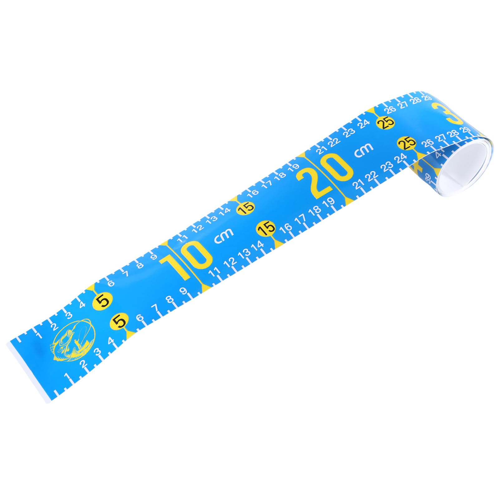HUANIZI Adhesive Fish Ruler, 51Inch Fish Measuring Tape Sticker Tape for Boats Kayak Fishing Fish Measuring Device Fishing Ruler
