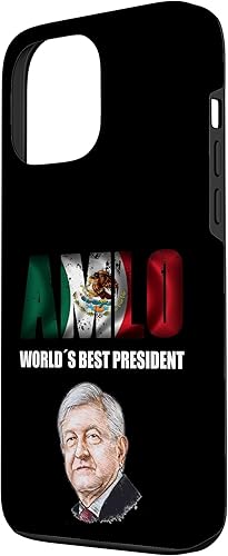 Miniatura 2 de Funda para iPhone 13 Pro Max Andrés Manuel López Obrador Presidente Mexicano AMLO Regalos