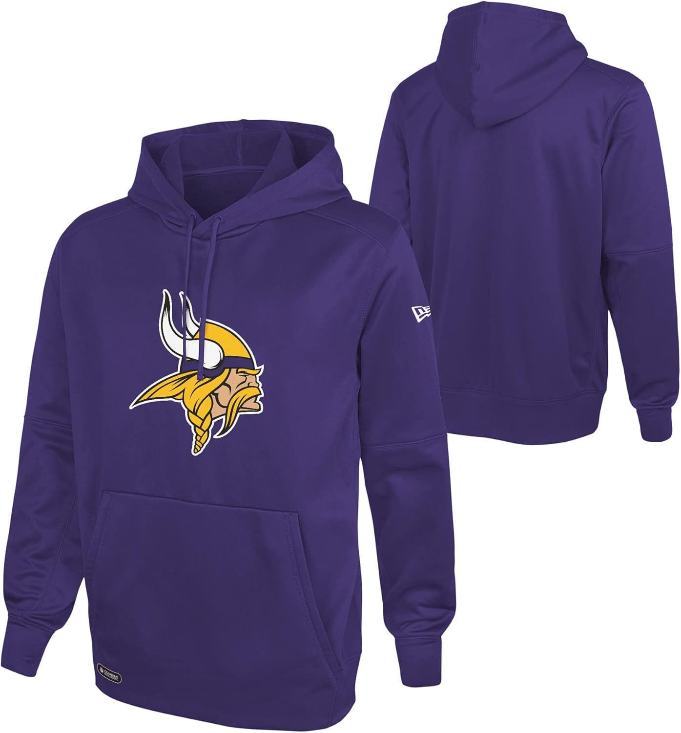 New Era Men's Midnight NFL Combine Authentic Stadium Logo Pullover Hoodie